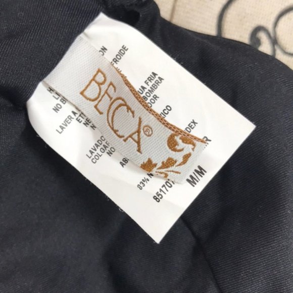 BECCA Black One Piece Swimsuit - Picture 5 of 7